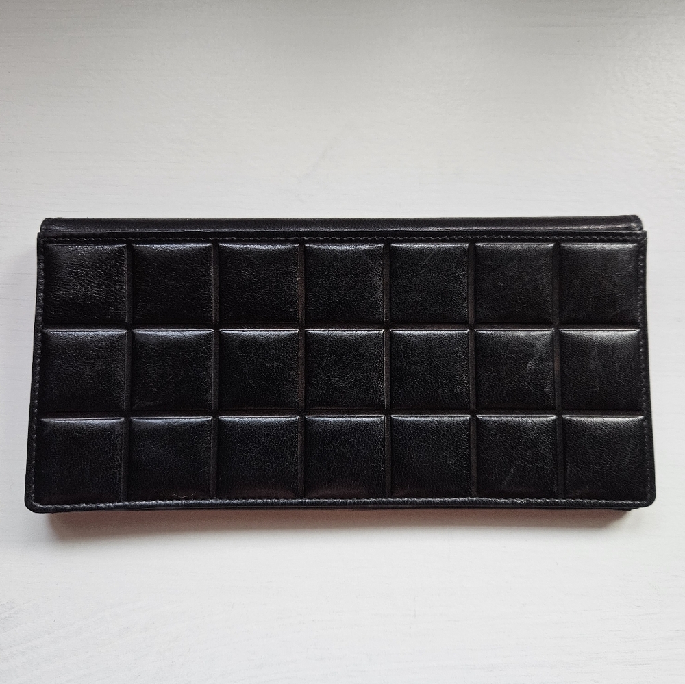 Chanel Chocolate Bar Long Leather Wallet - Picture 2 of 7